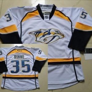 Nashville Predators #35 Pekka Rinne Bílý dres – Pánské