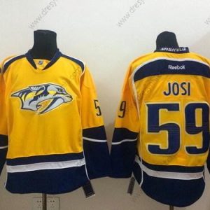 Nashville Predators #59 Roman Josi Žlutá dres – Pánské