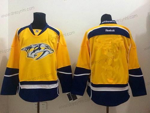 Nashville Predators Prázdný Žlutá dres – Pánské