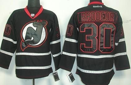 New Jersey Devils #30 Martin Brodeur Černá Ice dres – Pánské