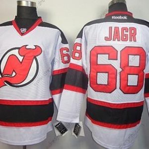 New Jersey Devils #68 Jaromir Jagr Bílý dres – Pánské