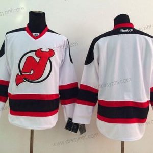 New Jersey Devils Prázdný Bílý dres – Pánské