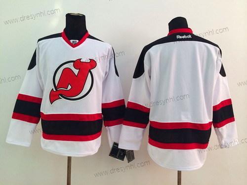 New Jersey Devils Prázdný Bílý dres – Pánské