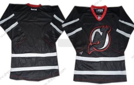 New Jersey Devils Prázdný Černá Ice dres – Pánské