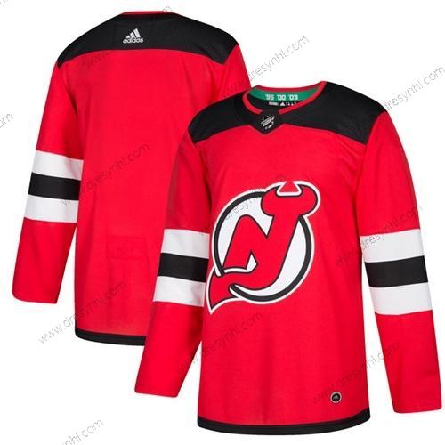 New Jersey Devils Prázdný Červené Domácí dres Autentické Sešitý NHL dres – Juniorské