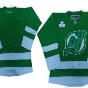 New Jersey Devils Prázdný St. Patrick’S Day Zelená dres – Pánské