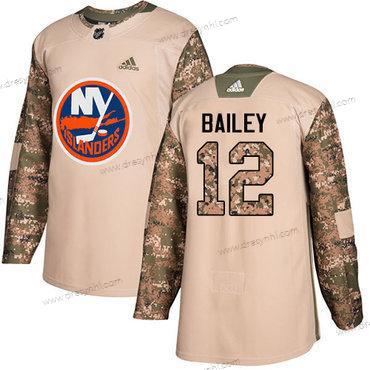 New York Islanders #12 Josh Bailey Camo Autentické 2017 Veterans Day Sešitý NHL dres – Juniorské