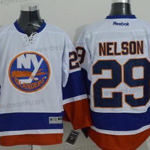 New York Islanders #29 Brock Nelson Bílý dres – Pánské