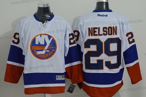 New York Islanders #29 Brock Nelson Bílý dres – Pánské