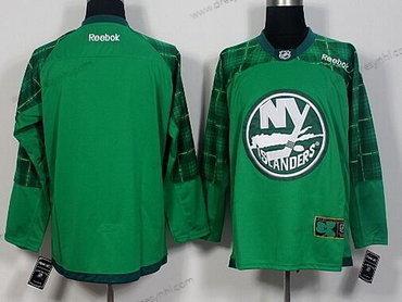 New York Islanders Prázdný Zelená 2016 St. Patrick’S Day Hokejový dres – Pánské