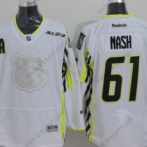 New York Rangers #61 Rick Nash 2015 All-Stars Bílý dres – Pánské