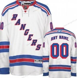 New York Rangers Personalizované Bílý dres – Pánské