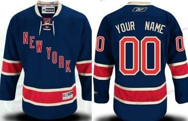 New York Rangers Personalizované Námořnictvo Modrý Třetí dres dres – Pánské