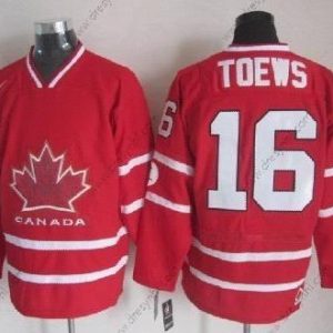 Nike 2010 Olympics Kanada #16 Jonathan Toews Červené dres – Pánské