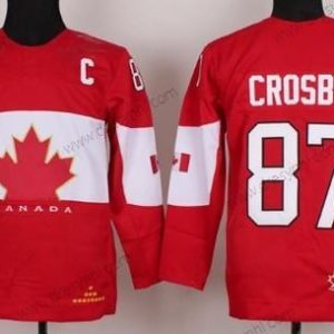 Nike 2014 Olympics Kanada #87 Sidney Crosby Červené dres – Dětské