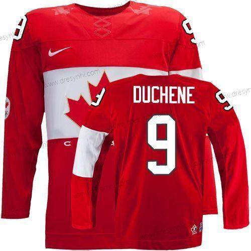 Nike 2014 Olympics Kanada #9 Matt Duchene Červené dres – Pánské