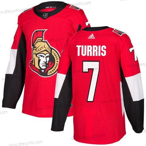 Ottawa Senators 7 Kyle Turris Červené Domácí dres Autentické Sešitý NHL dres – Dětské