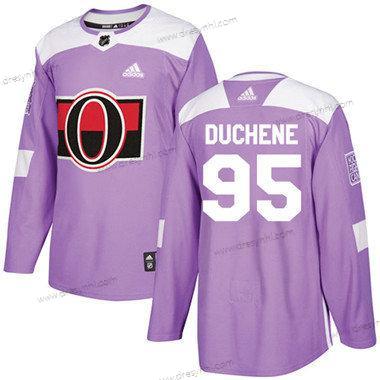 Ottawa Senators 95 Matt Duchene Nachový Autentické Bojuje proti rakovině Sešitý NHL dres – Dětské