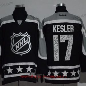 Pacific Division Anaheim Ducks #17 Ryan Kesler Reebok Černá 2017 NHL All-Star Sešitý Hokejový dres – Pánské