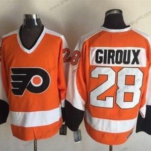 Philadelphia Flyers #28 Claude Giroux 2008-09 Oranžová CCM Vintage dres – Pánské