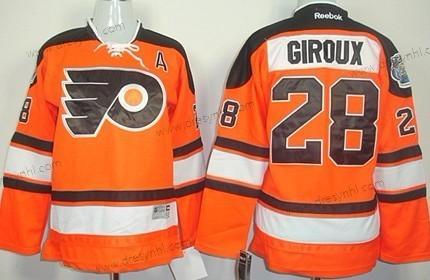 Philadelphia Flyers #28 Claude Giroux 2012 Zimní Klasický Oranžová dres – Dětské