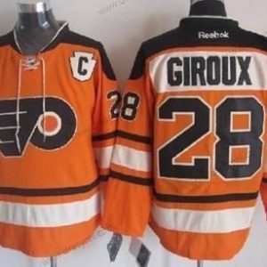 Philadelphia Flyers #28 Claude Giroux 2012 Zimní Klasický Oranžová dres – Pánské