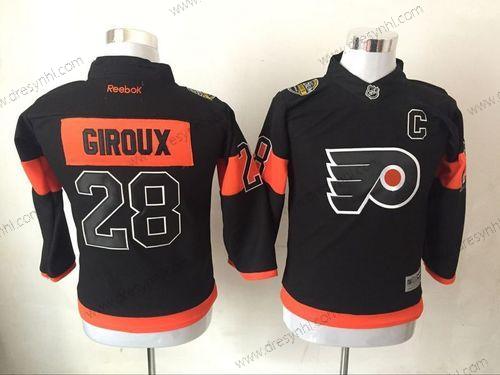 Philadelphia Flyers 28 Claude Giroux Černá Reebok dres – Juniorské