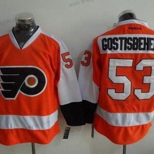 Philadelphia Flyers #53 Shayne Gostisbehere Philadelphia Flyers Reebok Premier Oranžová Domácí dres dres – Pánské