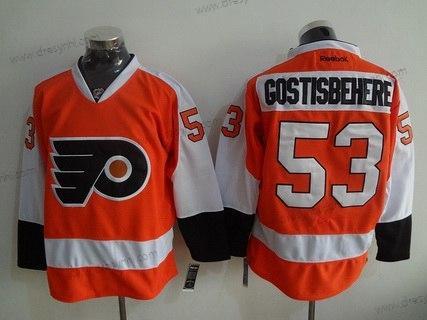 Philadelphia Flyers #53 Shayne Gostisbehere Philadelphia Flyers Reebok Premier Oranžová Domácí dres dres – Pánské