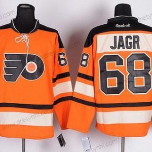 Philadelphia Flyers #68 Jaromir Jagr 2012 Zimní Klasický Oranžová dres – Pánské