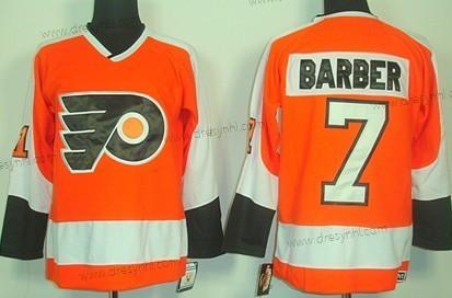 Philadelphia Flyers #7 Bill Barber Oranžová Retro CCM dres – Pánské