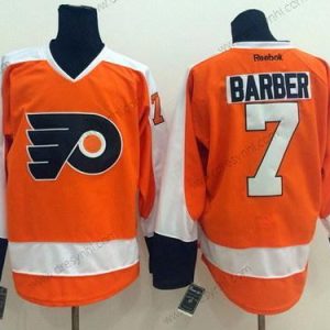 Philadelphia Flyers #7 Bill Barber Oranžová dres – Pánské