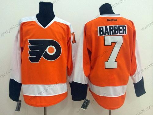 Philadelphia Flyers #7 Bill Barber Oranžová dres – Pánské