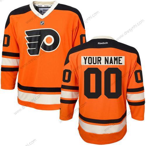 Philadelphia Flyers Personalizované Oranžová Náhradní Sešitý NHL Reebok Hokejový dres – Pánské