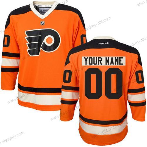 Philadelphia Flyers Personalizované Oranžová Náhradní Sešitý NHL Reebok Hokejový dres