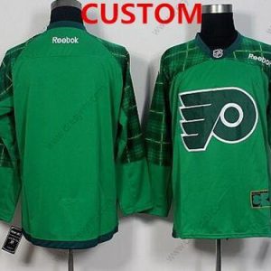 Philadelphia Flyers Personalizované Zelená 2016 St. Patrick’S Day Hokejový dres – Pánské