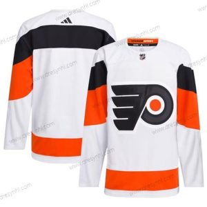 Philadelphia Flyers Prázdný Bílý 2024 Stadium Series Sešitý dres – Pánské