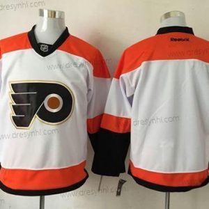 Philadelphia Flyers Prázdný Bílý 3Rd Sešitý NHL dres – Pánské