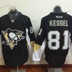 Pittsburgh Penguins #81 Phil Kessel Černá dres – Pánské