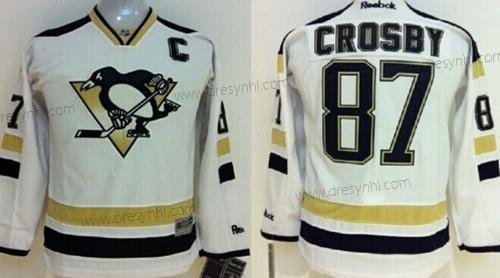 Pittsburgh Penguins #87 Sidney Crosby 2014 Stadium Series Bílý dres – Dětské