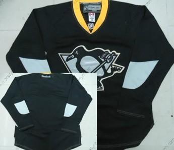 Pittsburgh Penguins Prázdný Černá Ice dres – Pánské