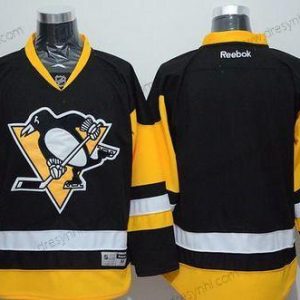 Pittsburgh Penguins Prázdný Černá Třetí dres Náhradní NHL Reebok dres – Pánské