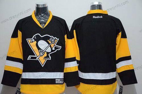 Pittsburgh Penguins Prázdný Černá Třetí dres Náhradní NHL Reebok dres – Pánské