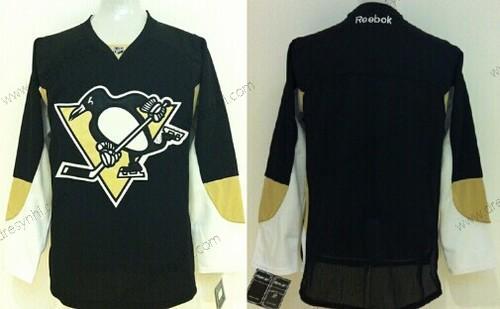 Pittsburgh Penguins Prázdný Černá dres – Pánské