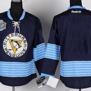 Pittsburgh Penguins Prázdný Námořnictvo Modrý Třetí dres dres – Pánské