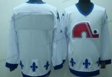 Quebec Nordiques Personalizované Bílý CCM dres – Pánské