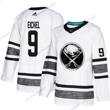 Sabres #9 Jack Eichel Bílý Autentické 2019 All-Star Sešitý Hokejový dres – Pánské