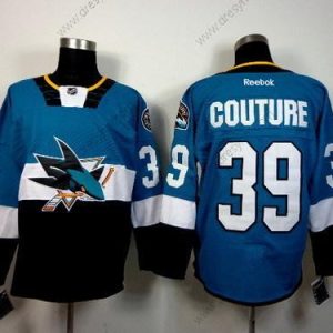 San Jose Sharks #39 Logan Couture 2015 Stadium Series Modrý #2 Černá dres – Pánské