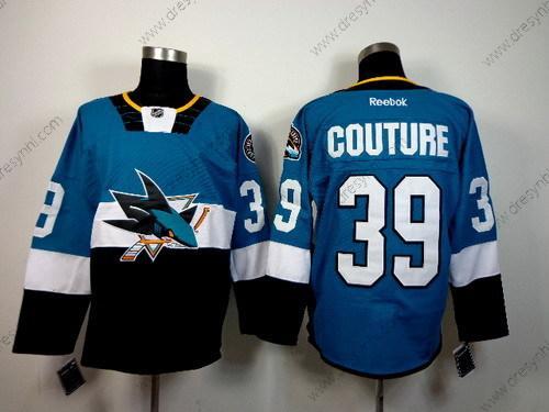 San Jose Sharks #39 Logan Couture 2015 Stadium Series Modrý #2 Černá dres – Pánské