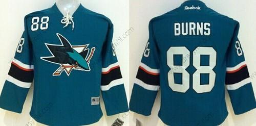 San Jose Sharks #88 Brent Burns 2014 Modrý dres – Dětské